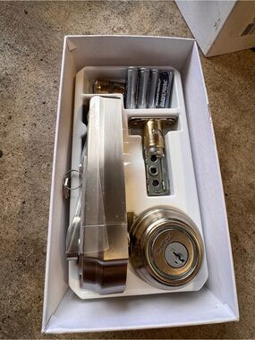 Kwikset Kevo Satin Nickel Smart Bluetooth Electronic Deadbolt Lock